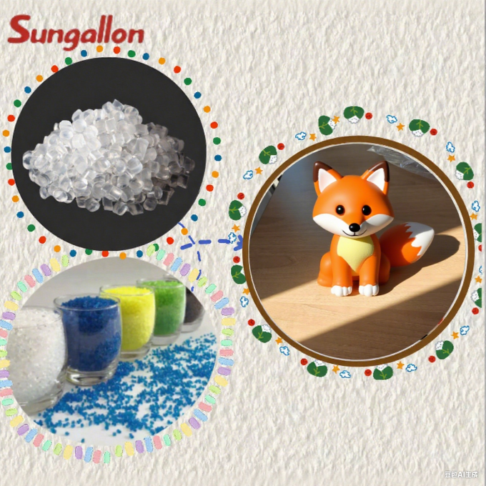 Excellent Weather Resistance TPE Raw Material for Injection-molding and Extrusion molding 0