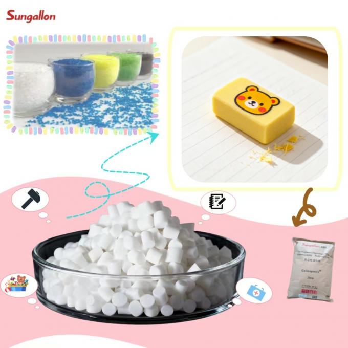 학교 지우기용 TPE 입자의 재고 공급 부드러운 지우기 & 내구성 피부 친화적 인 폼링 등급 제품 D 0